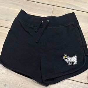GOAT USA Kids Black Shorts Cotton